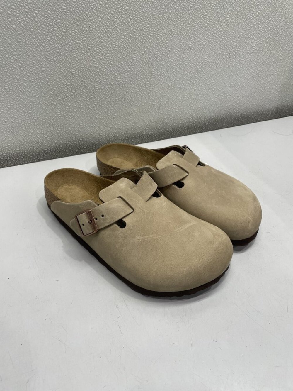 Birkenstock Boston Oiled Leather Clog Unisex W7, M5 In Tobacco Brown